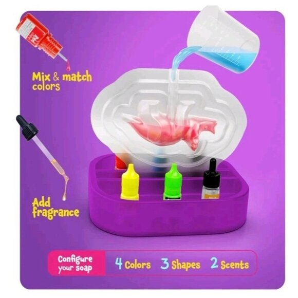 Dan&Darci Dino Soap Making Kit for Kids, Dinosaur Science Toys Kits, Easter... - Picture 4 of 8